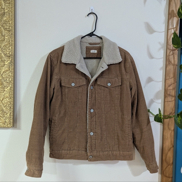 Brandy Melville Jackets & Blazers - John Galt Corduroy Teddy Coat